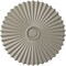 Ekena Millwork Shakuras Ceiling Medallion (For Canopies up to 5 3/4"), Hand-Painted Pearl White, 33 7/8"OD x 2"P CM34SHPWS - alternate 1